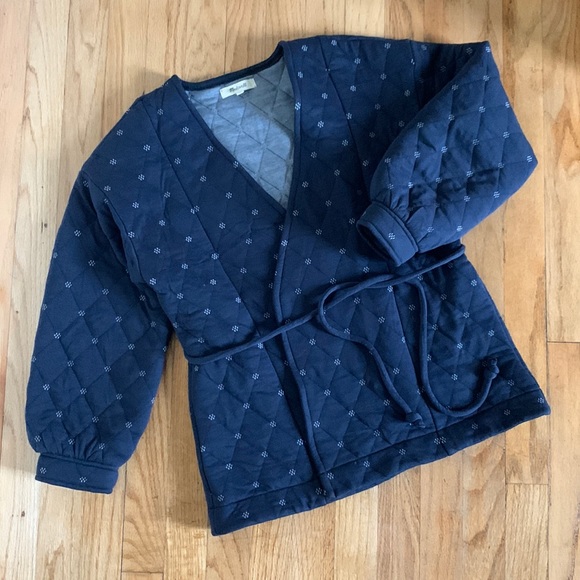 Madewell Tops - Madewell | Quilted Wrap Jacket | Size S